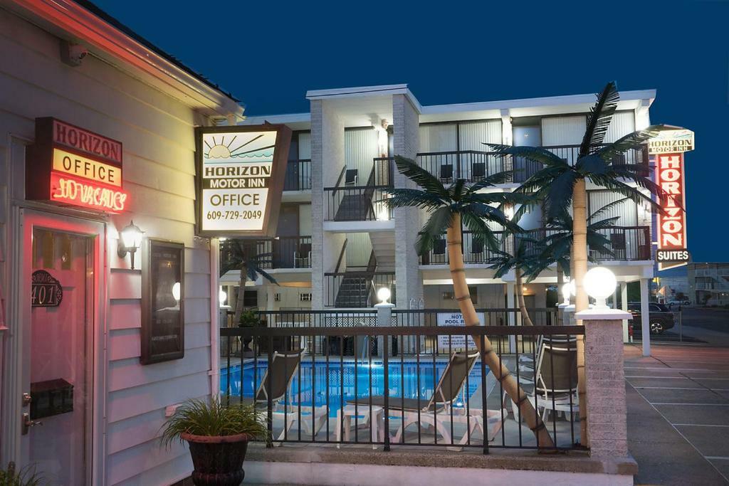 Horizon Motor Inn-Beach Block & Close To Morey'S Piers North Wildwood Buitenkant foto